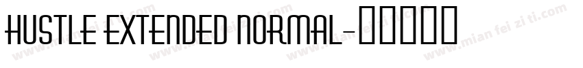 Hustle Extended Normal字体转换
